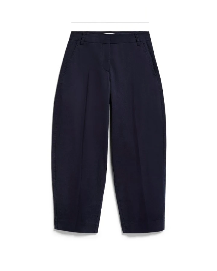 ARMEDANGELS - Women's Barrel Leg Twill Pant - Freizeithose Gr M blau