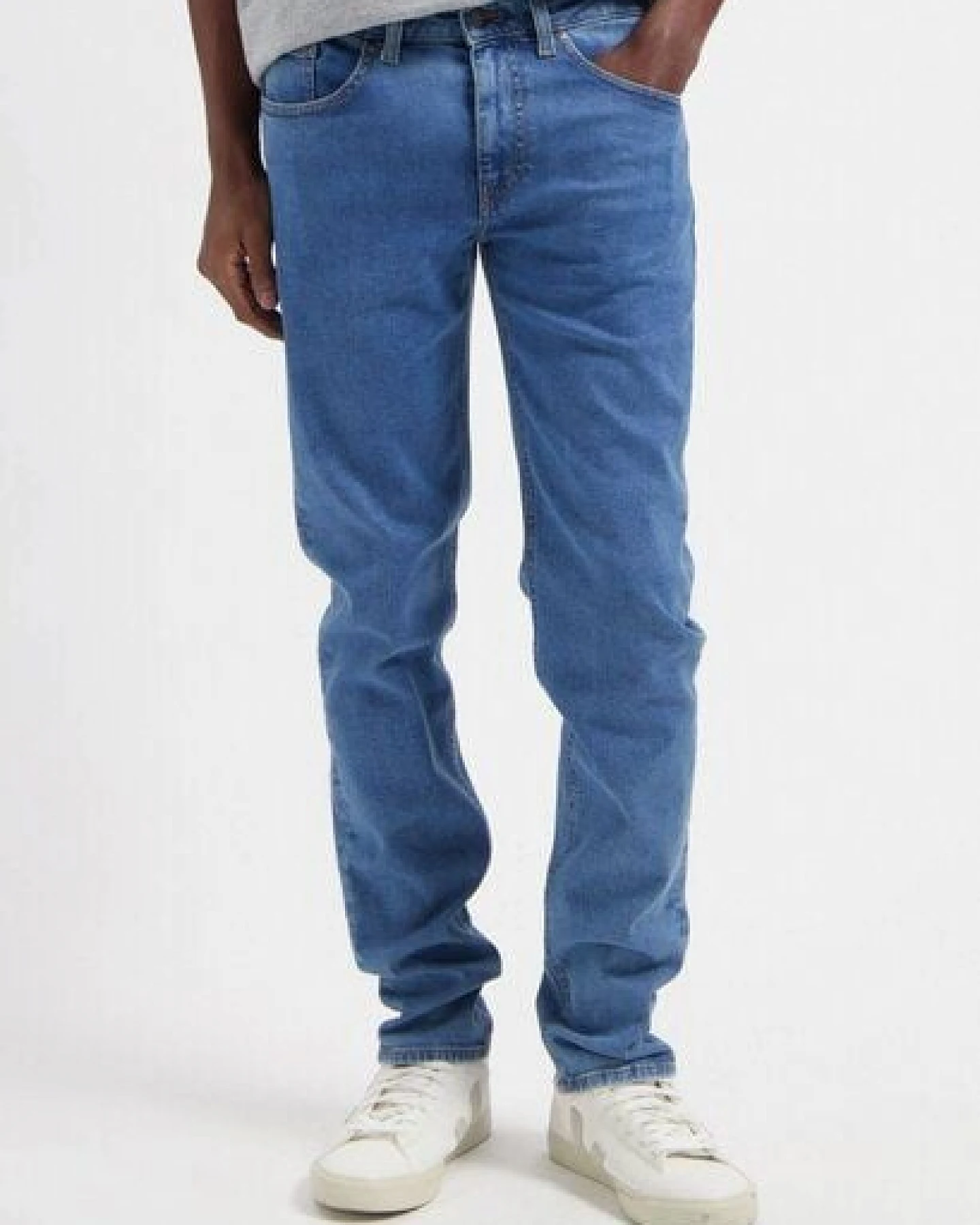 MUD Jeans Herren Jeans Tapered "Dunn - Stone Vintage" – Ansicht 4