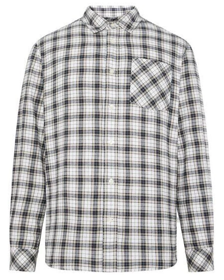 KnowledgeCotton Apparel Herren Shirt- CHECKED FLANNEL SHIRT - GOTS