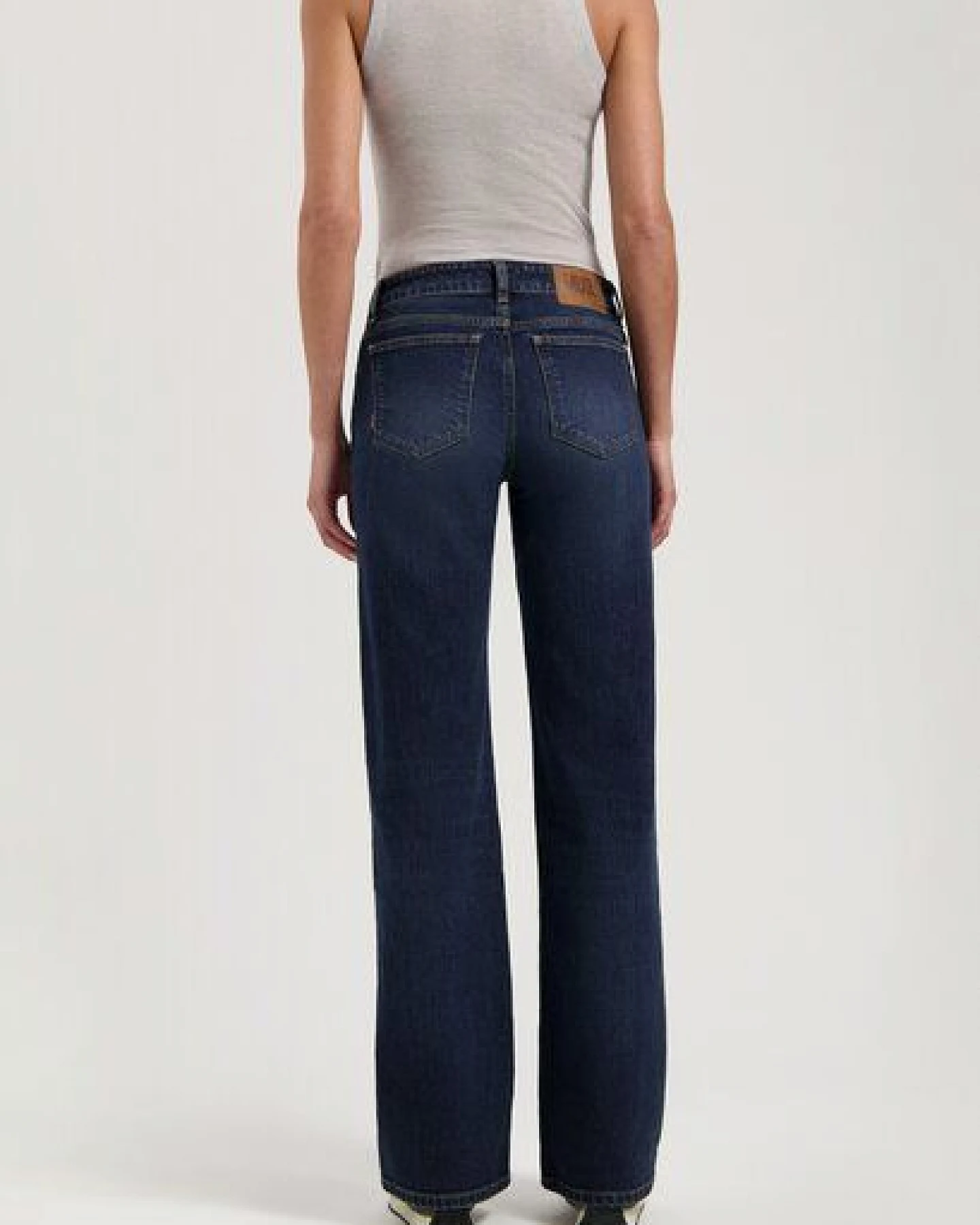 MUD Jeans Damen Jeans Loose Fit "Cleo - Rustic Blue" – Ansicht 3