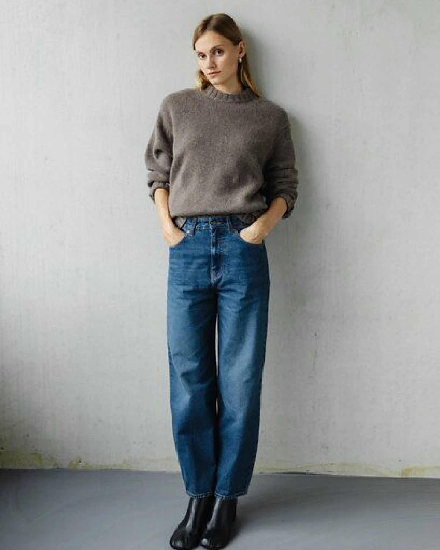MUD Jeans Damen Jeans Barrel Fit "Brooke - Rustic Blue" – Ansicht 4