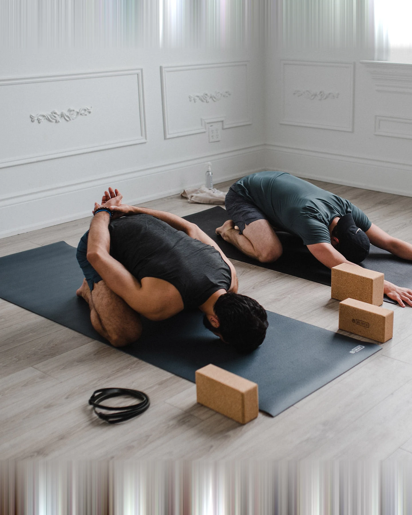 b halfmoon Yogamatte b mat everyday - Charcoal 215cm – Ansicht 3