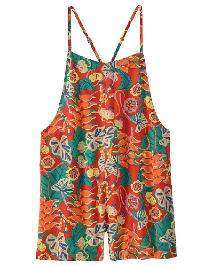 Patagonia - Women's Tidal Threads Romper - Jumpsuit Gr L bunt