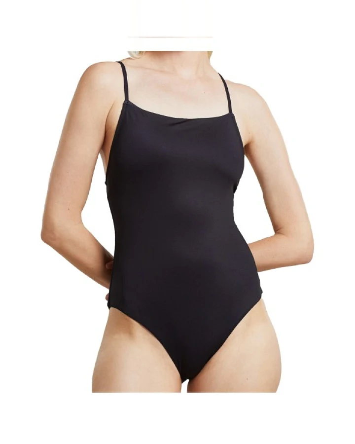 DEDICATED - Women's Swimsuit Vinterviken - Badeanzug Gr XS schwarz