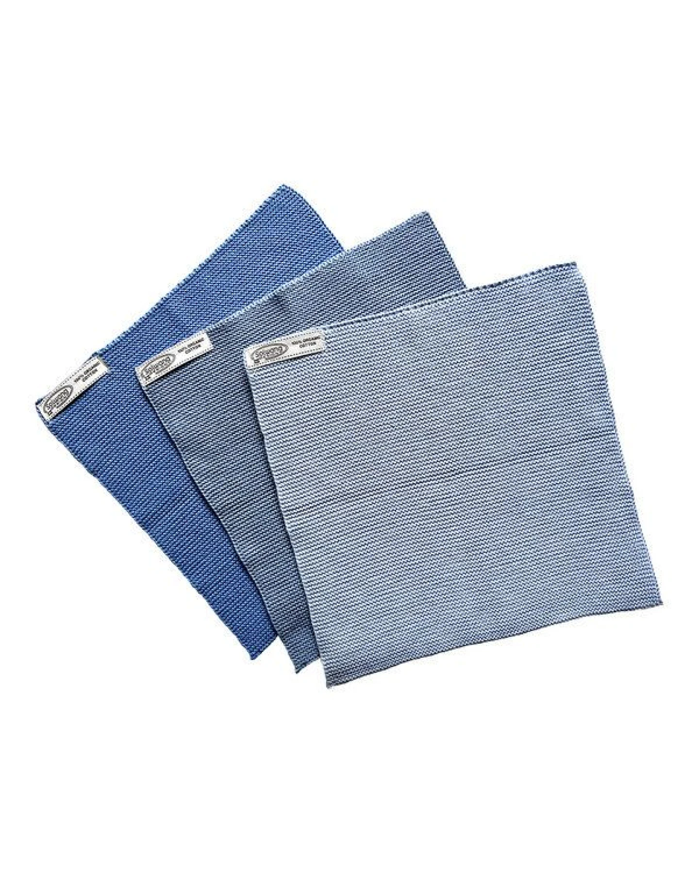Solwang Design 3er-Set Spültücher aus 100% Biobaumwolle, Pastell-Farben – Ansicht 2