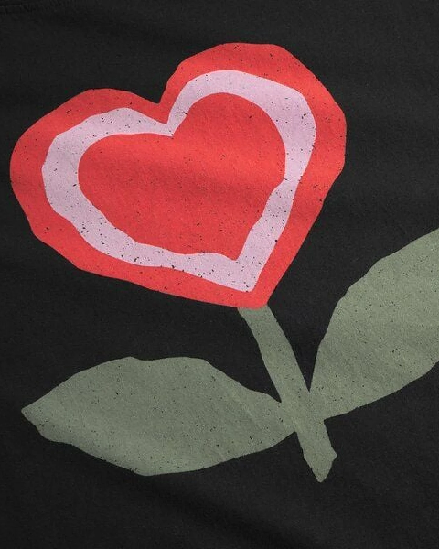 DEDICATED T-Shirt Vadstena Love Flower – Ansicht 2