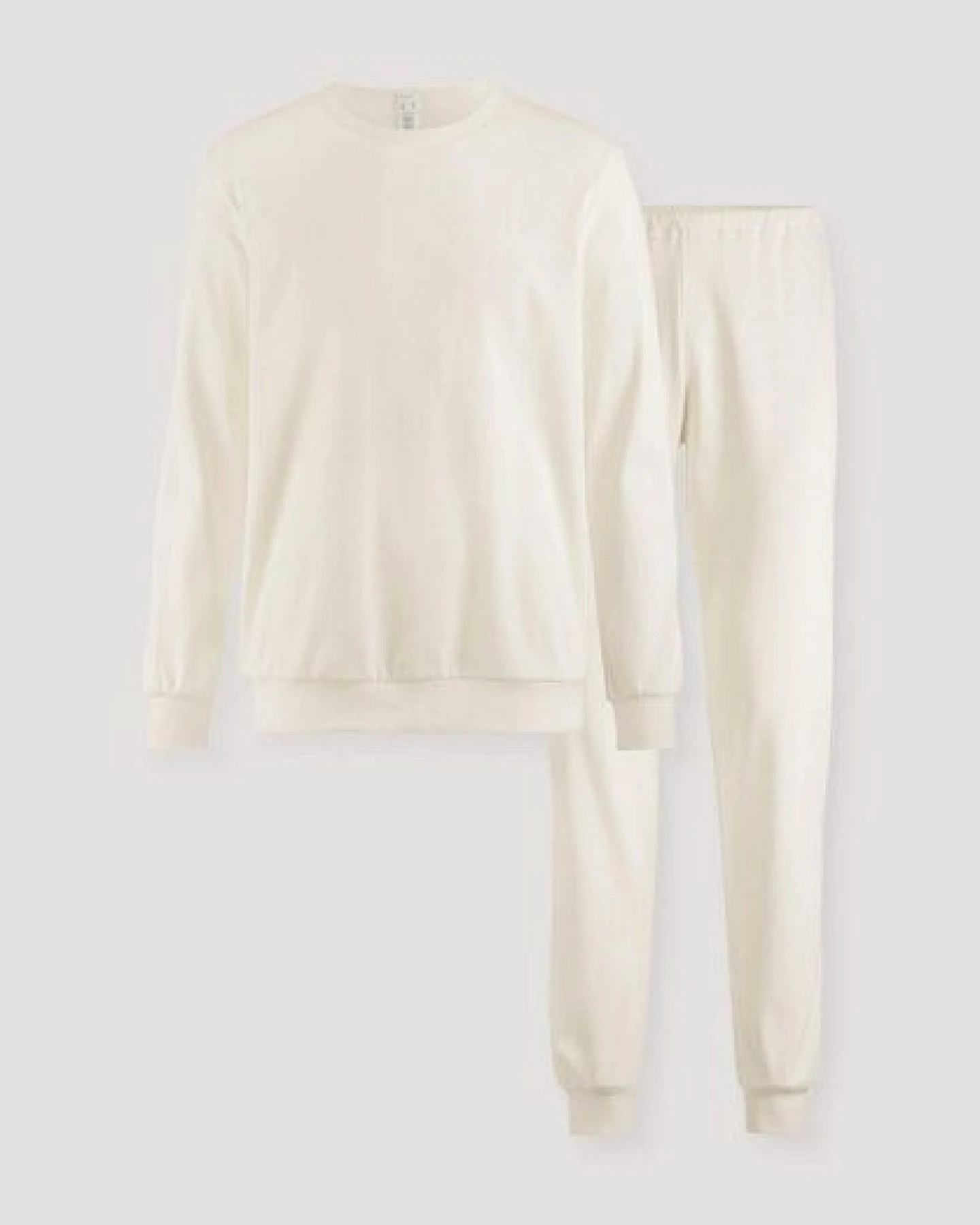 hessnatur Pyjama Regular PURE NATURE aus reiner Bio-Baumwolle – Ansicht 3