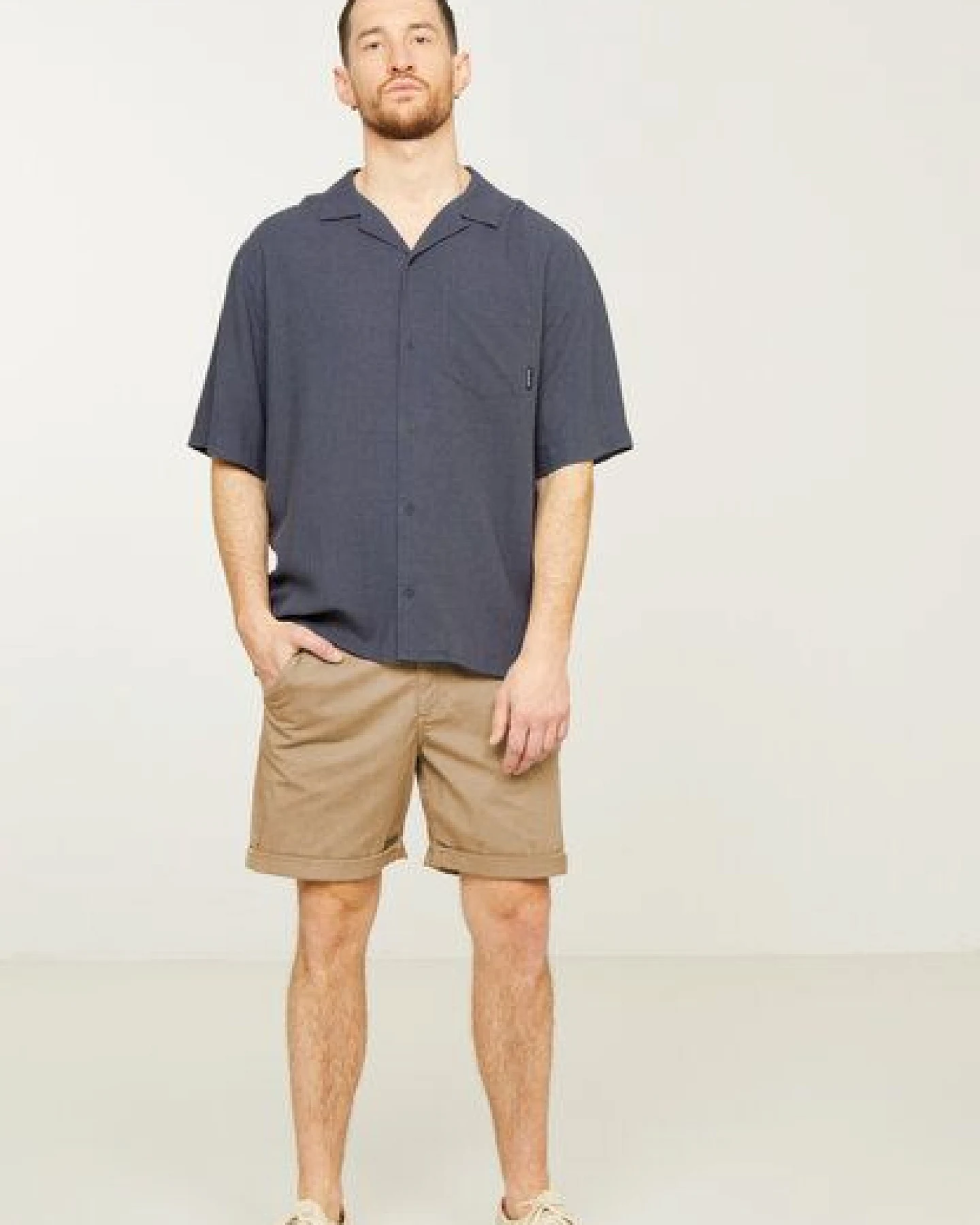 Kurze Herren Shorts aus Baumwolle (Bio) – Ansicht 4