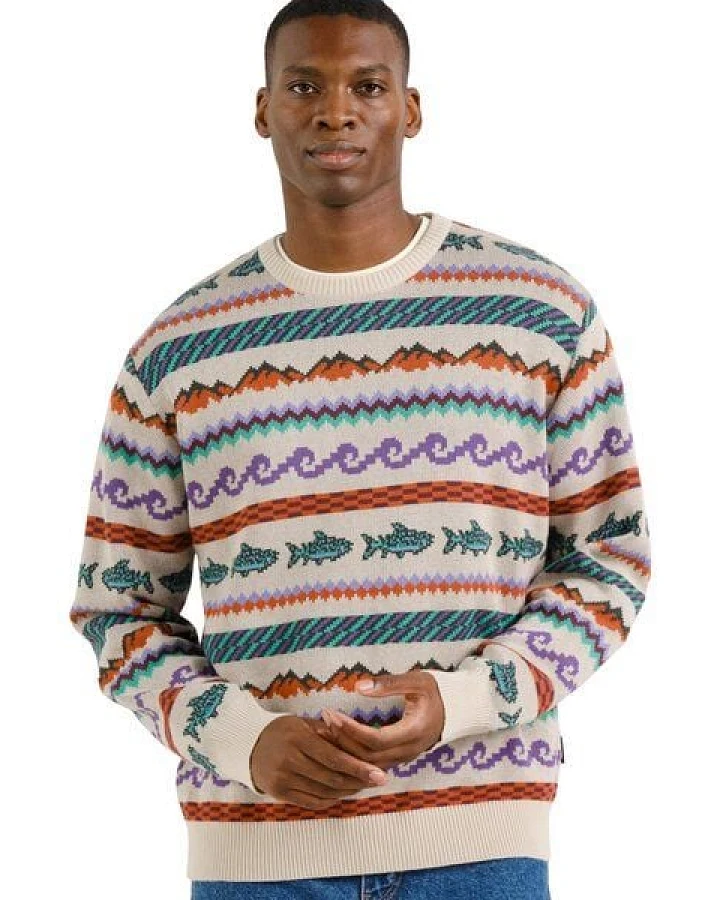 DEDICATED Herren Strickpullover Mora Fair Isle