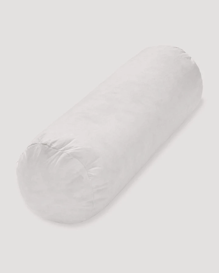 hessnatur Nackenrolle Daunen/Federn - natur - Größe 15x40 cm 250g