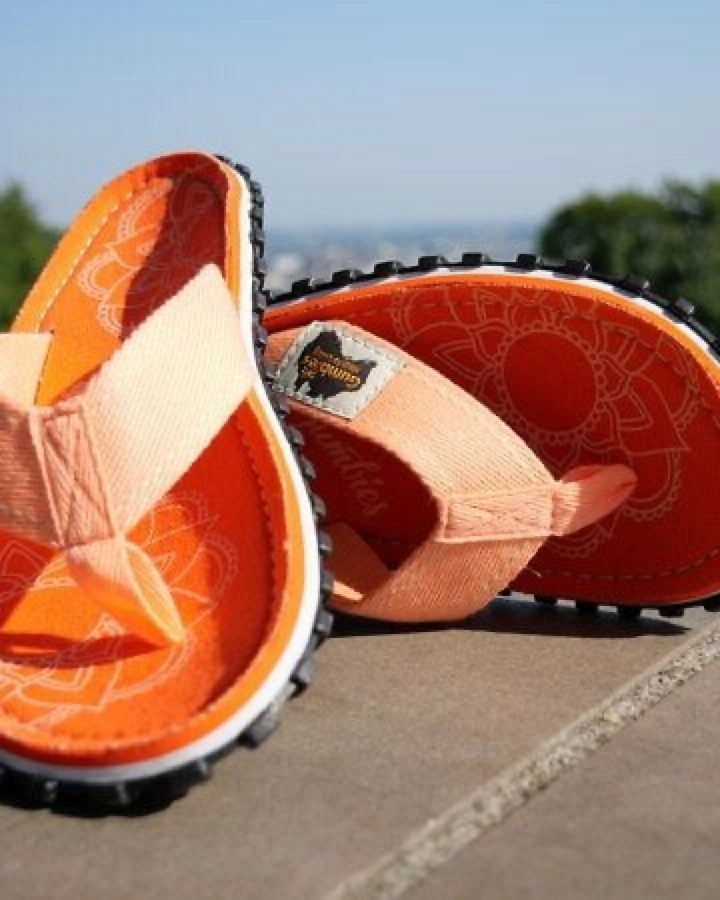 GUMBIES Boho Coral - Strandsandalen für Damen – Ansicht 4