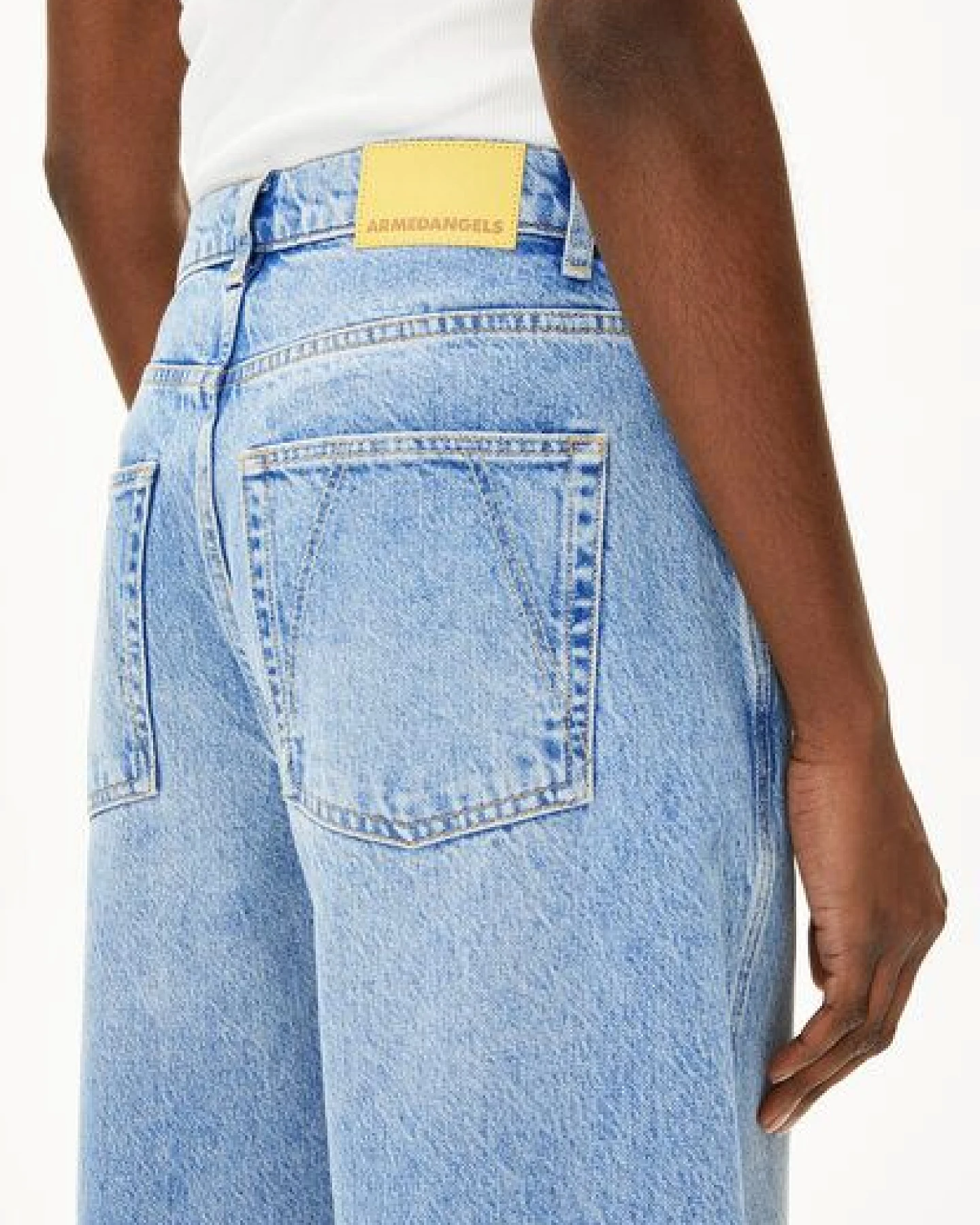 ARMEDANGELS BAARLY BARREL Damen Barrel Jeans SaXcell® Lyocell Mix – Ansicht 3
