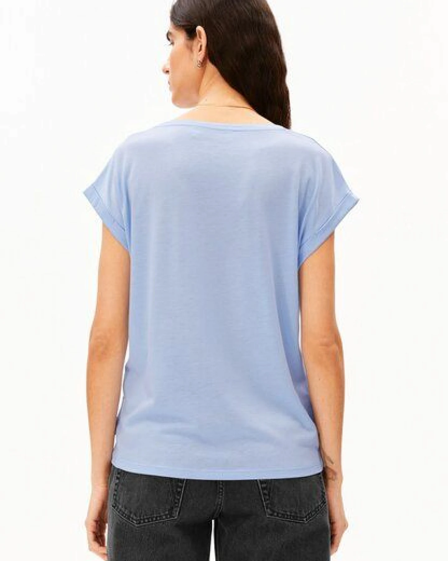 ARMEDANGELS JILAANA Damen T-Shirt aus TENCEL Lyocell Mix – Ansicht 2
