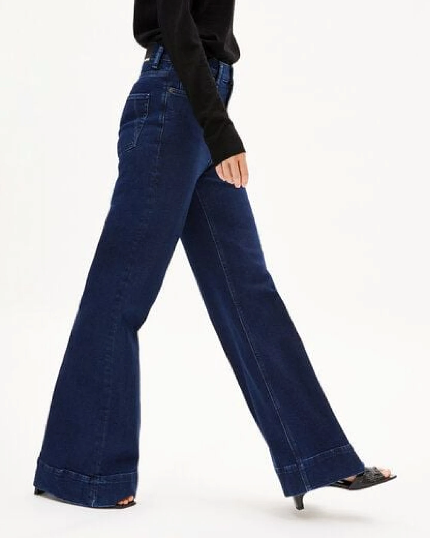 ARMEDANGELS MURLIAA Damen Wide Jeans recycelter Baumwoll Mix Comfort Stretch – Ansicht 4