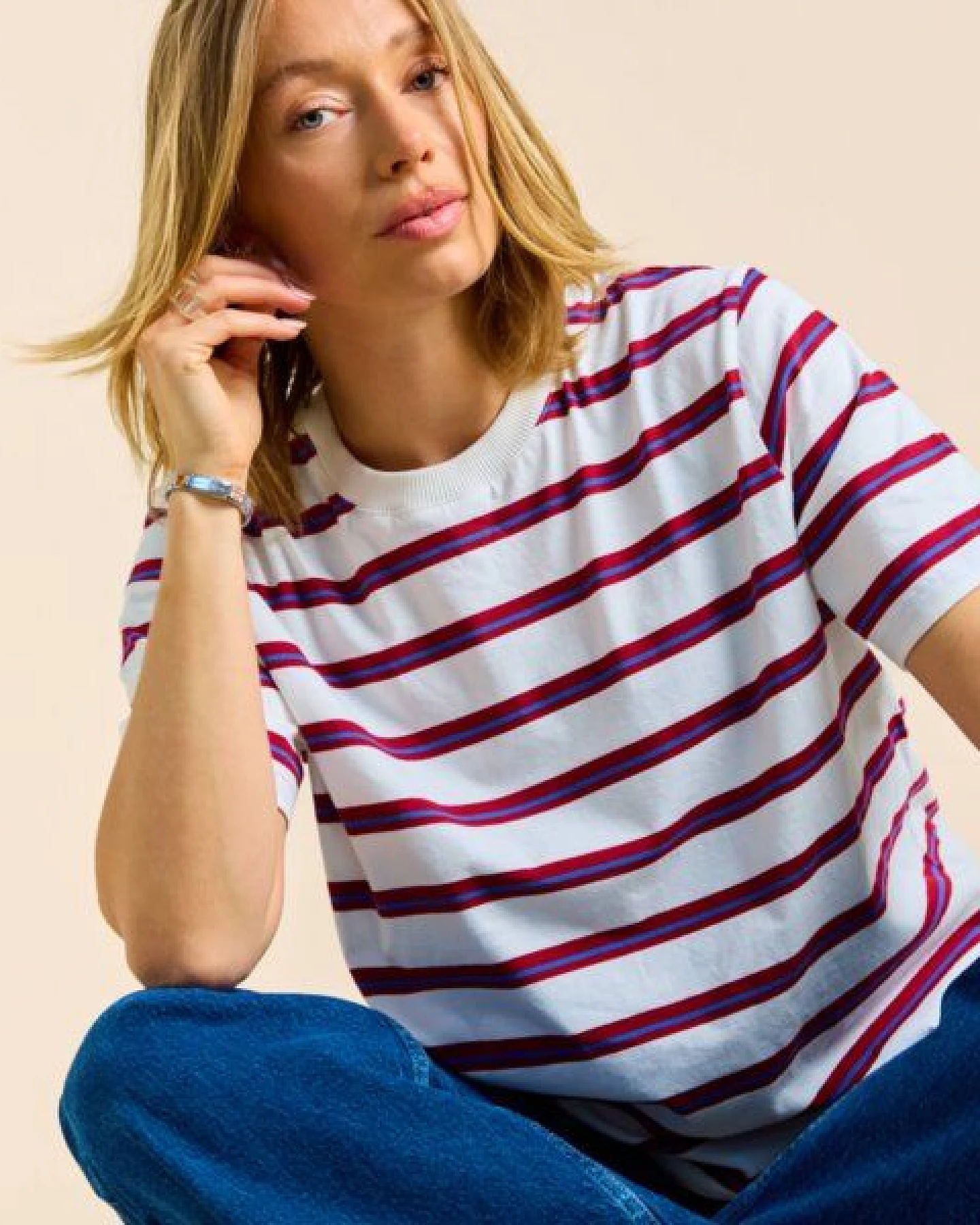popeia Damen T-Shirt aus Bio-Baumwolle – Ansicht 3