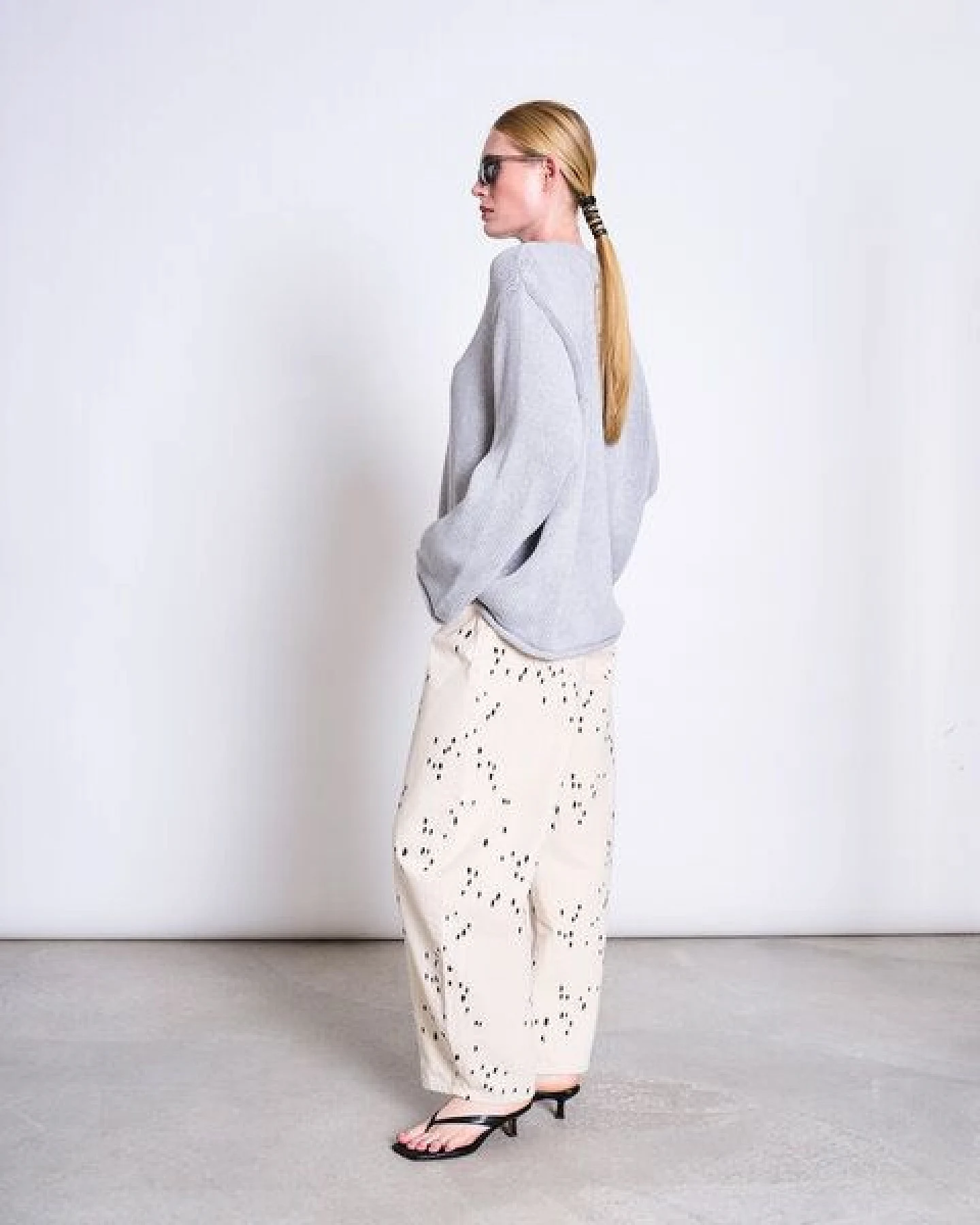 JAN N JUNE Strickpullover SONA aus Bio-Baumwolle GOTS – Ansicht 2