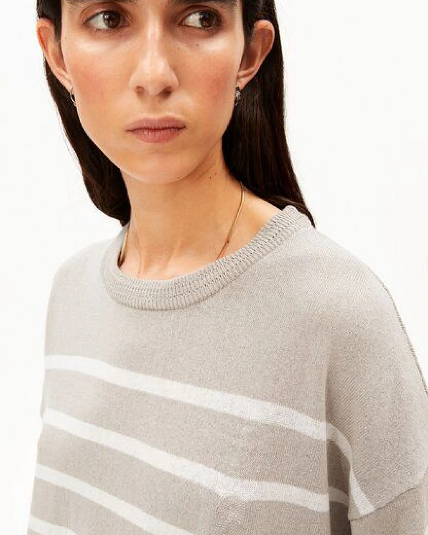 ARMEDANGELS STRIPE Damen Strickshirt aus Leinen-Mix – Ansicht 3
