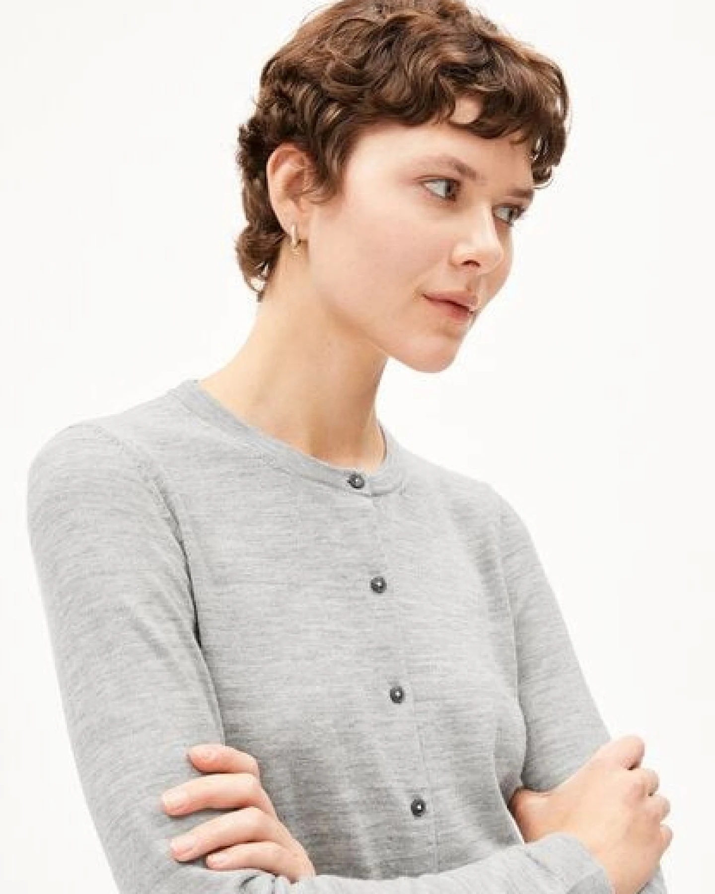 ARMEDANGELS OPHALIAA MERINO Damen Strickjacke aus Merino-Wolle – Ansicht 3