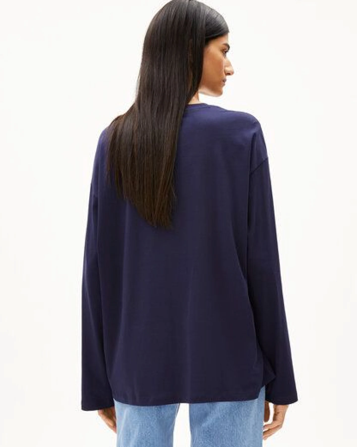 ARMEDANGELS ICONIC Å FIETAA Damen Longsleeve aus Bio-Baumwolle – Ansicht 2