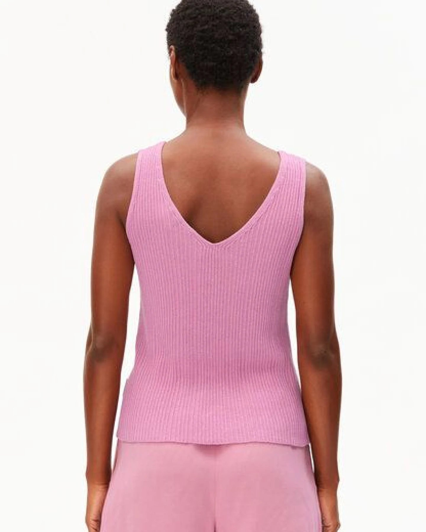 ARMEDANGELS LINEN BLEND Damen Stricktop aus Leinen-Mix – Ansicht 2