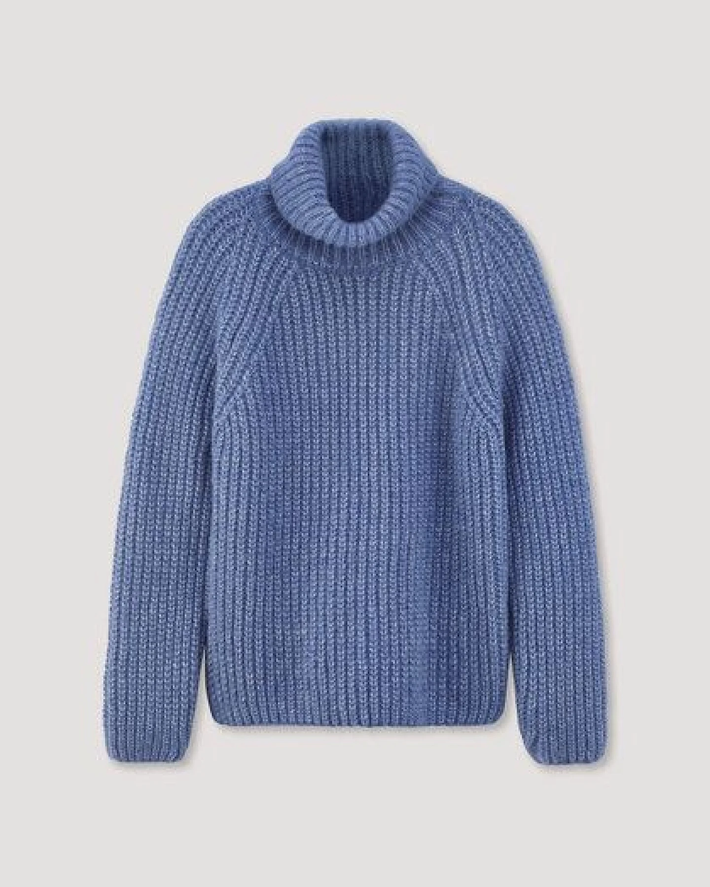 hessnatur Rollkragen Pullover Relaxed aus Alpaka mit Bio-Baumwolle – Ansicht 4