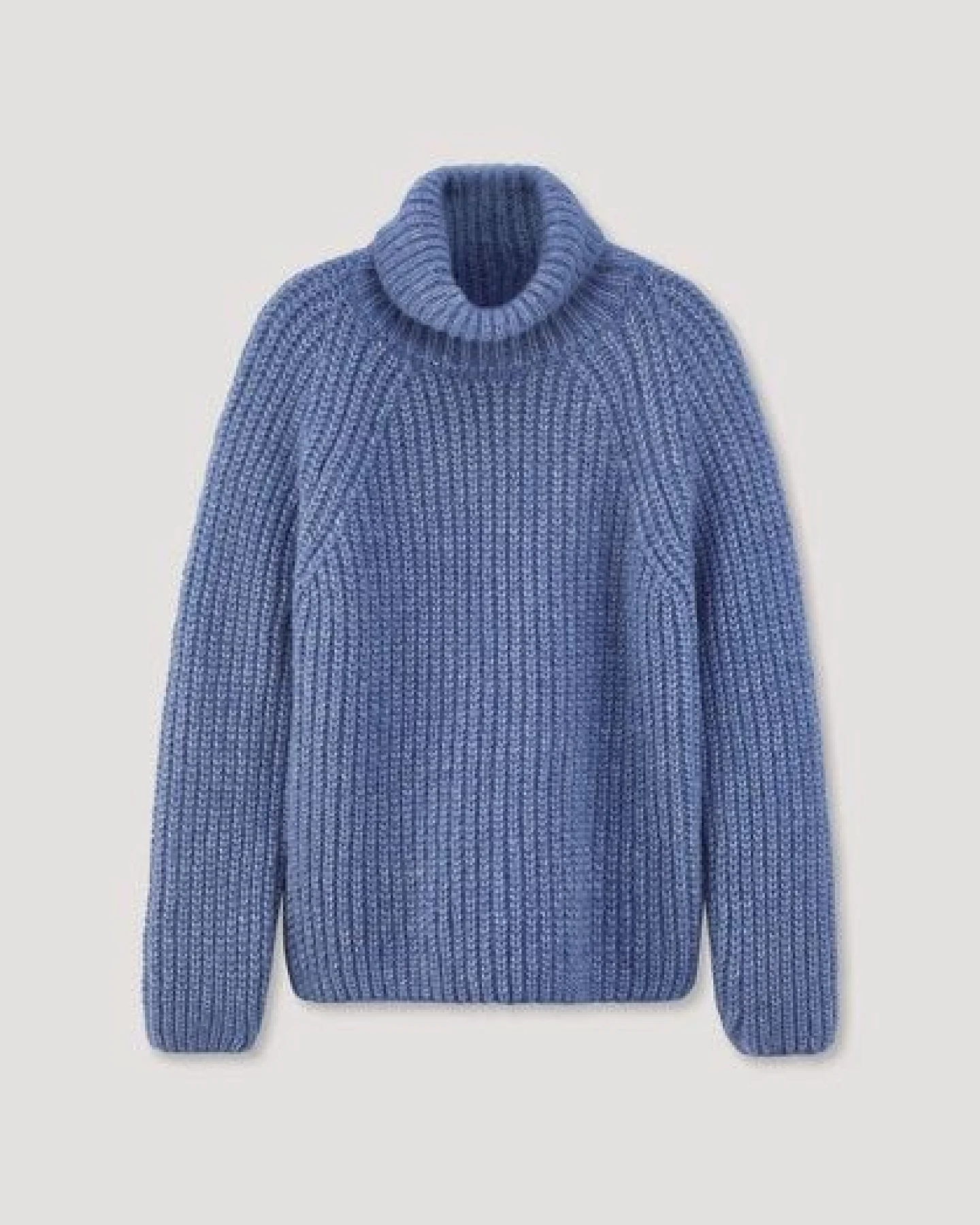 hessnatur Rollkragen Pullover Relaxed aus Alpaka mit Bio-Baumwolle – Ansicht 4