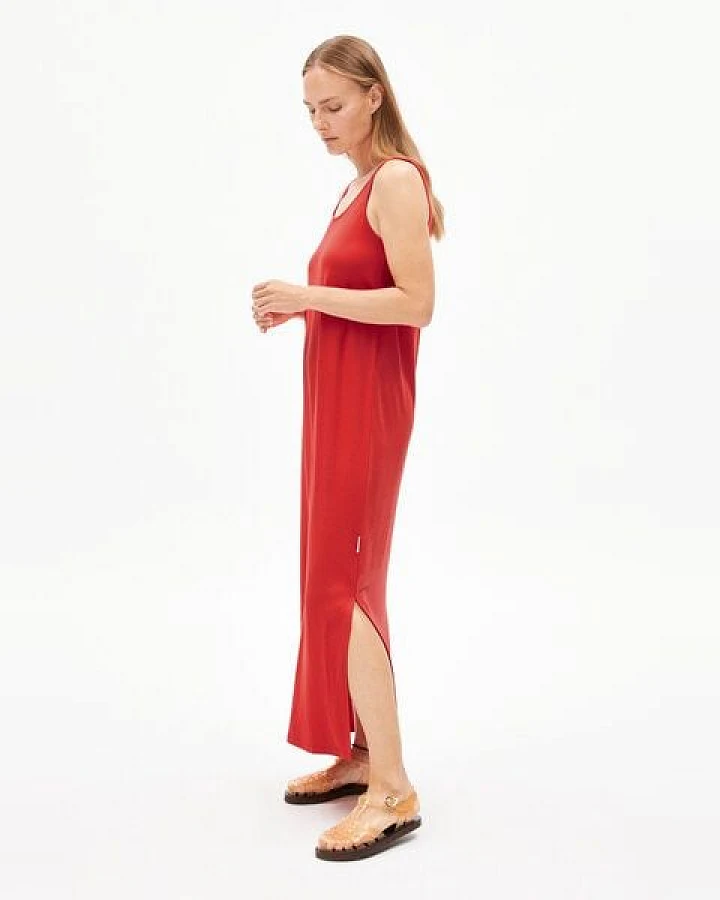 ARMEDANGELS MAELIAA SOLID Damen Jerseykleid aus LENZING ECOVERO Viskose Mix