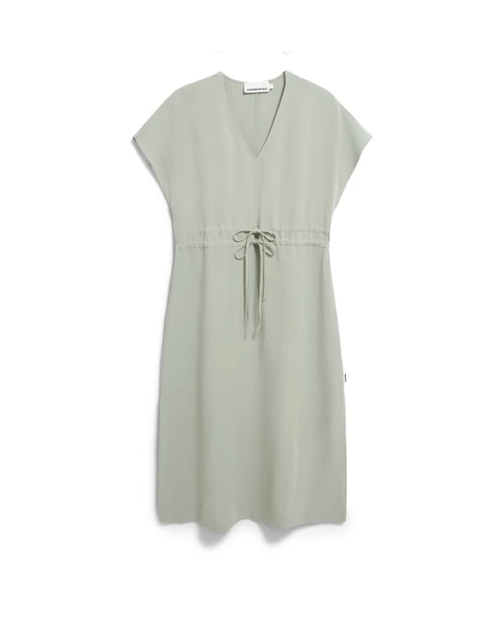 ARMEDANGELS - Women's Maaholina Lino - Kleid Gr XL grau