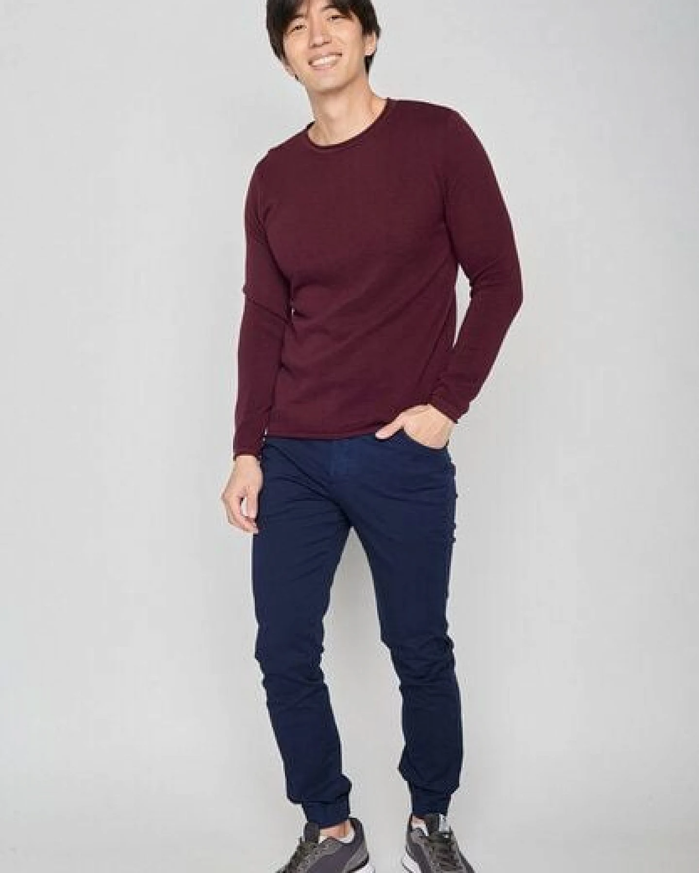 GREENBOMB Basic Catch - Elegantes Sweatshirt aus Bio-Baumwolle / GOTS / Fair & Vegan – Ansicht 4