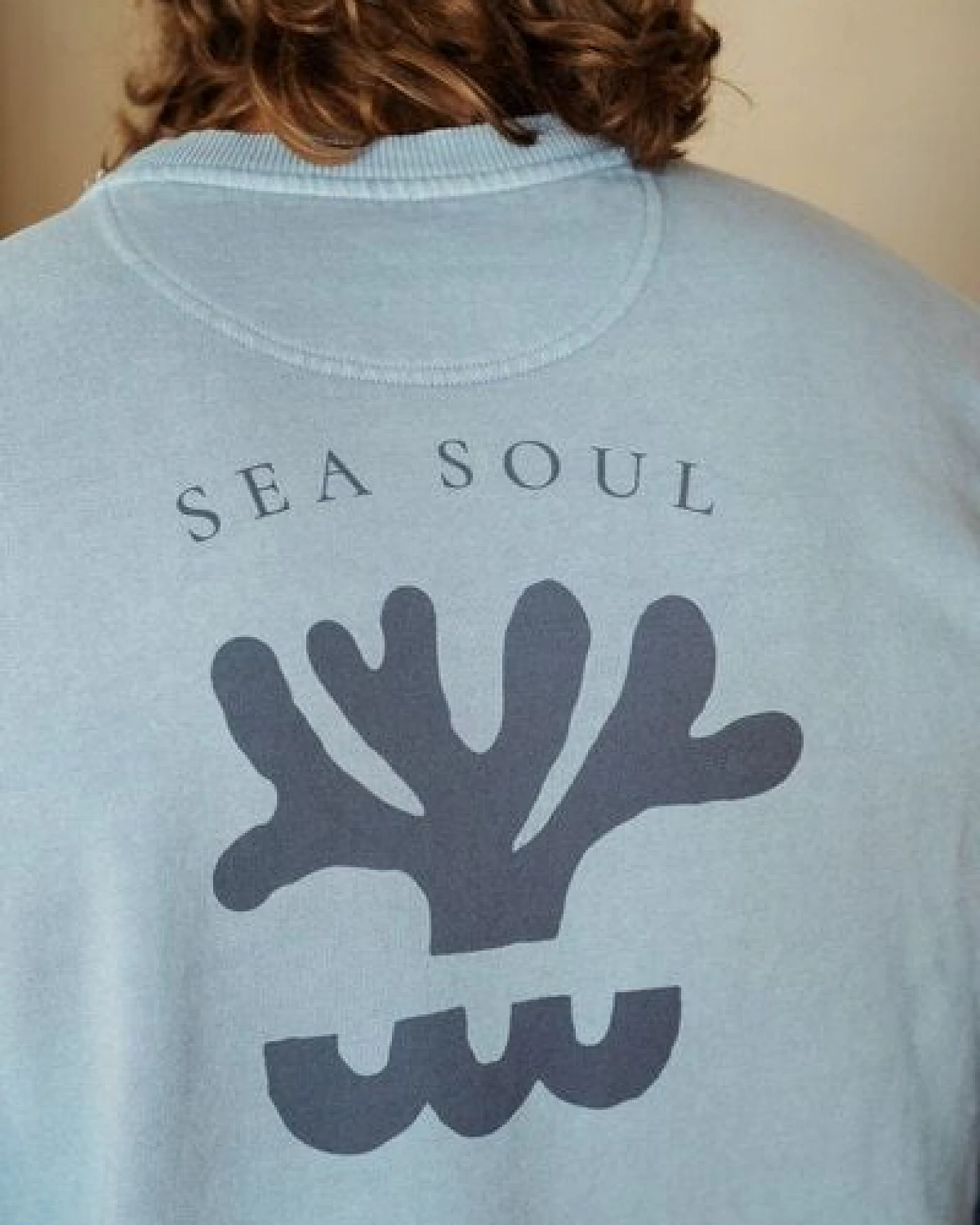 Kultgut Artdesign- Biofair- Vintagelook Pulloversweater / Sea Soul – Ansicht 3