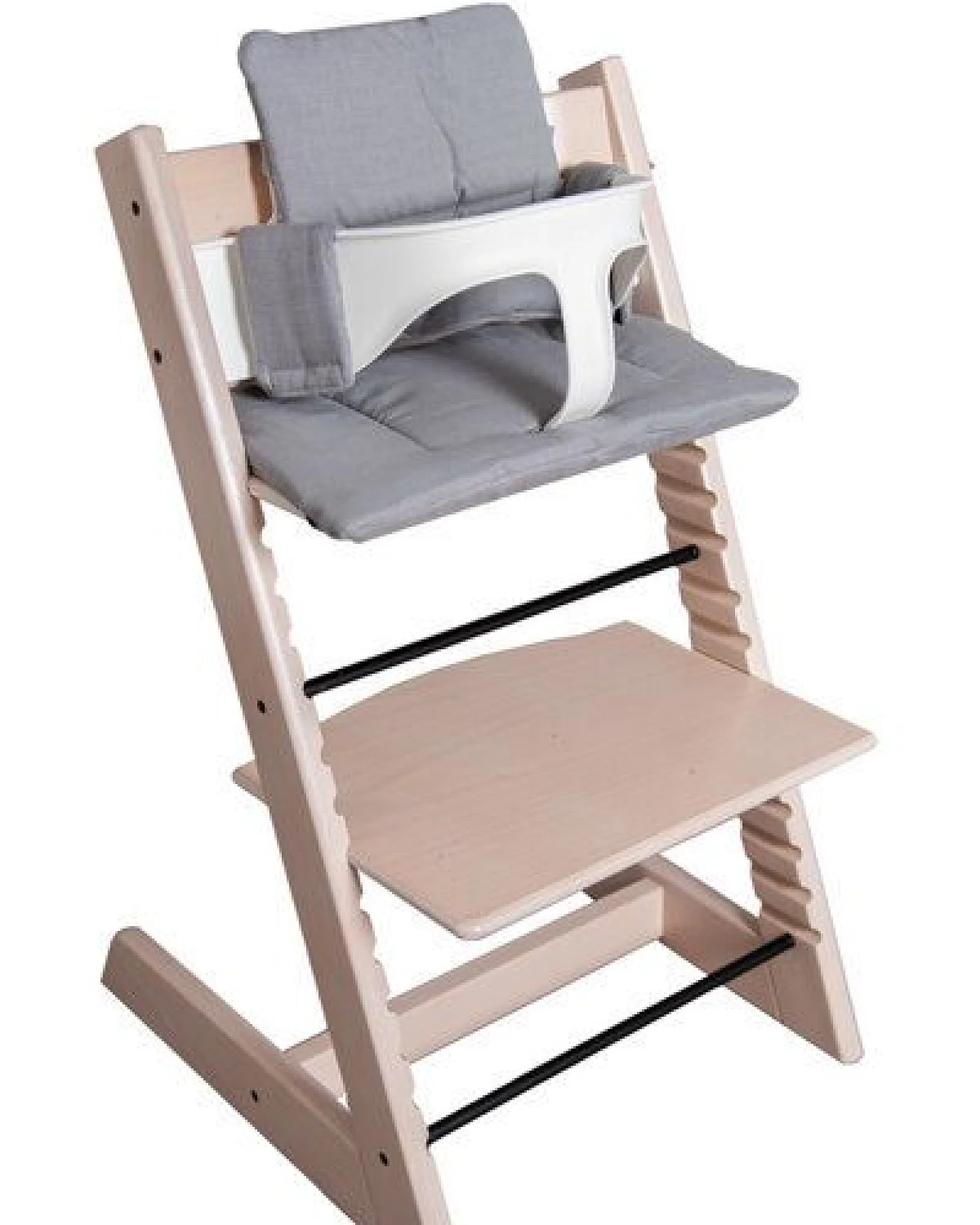 Hoppediz Kinderstuhlpolster - Hochstuhl Sitzkissen Set für Stokke Tripp Trapp – Ansicht 3