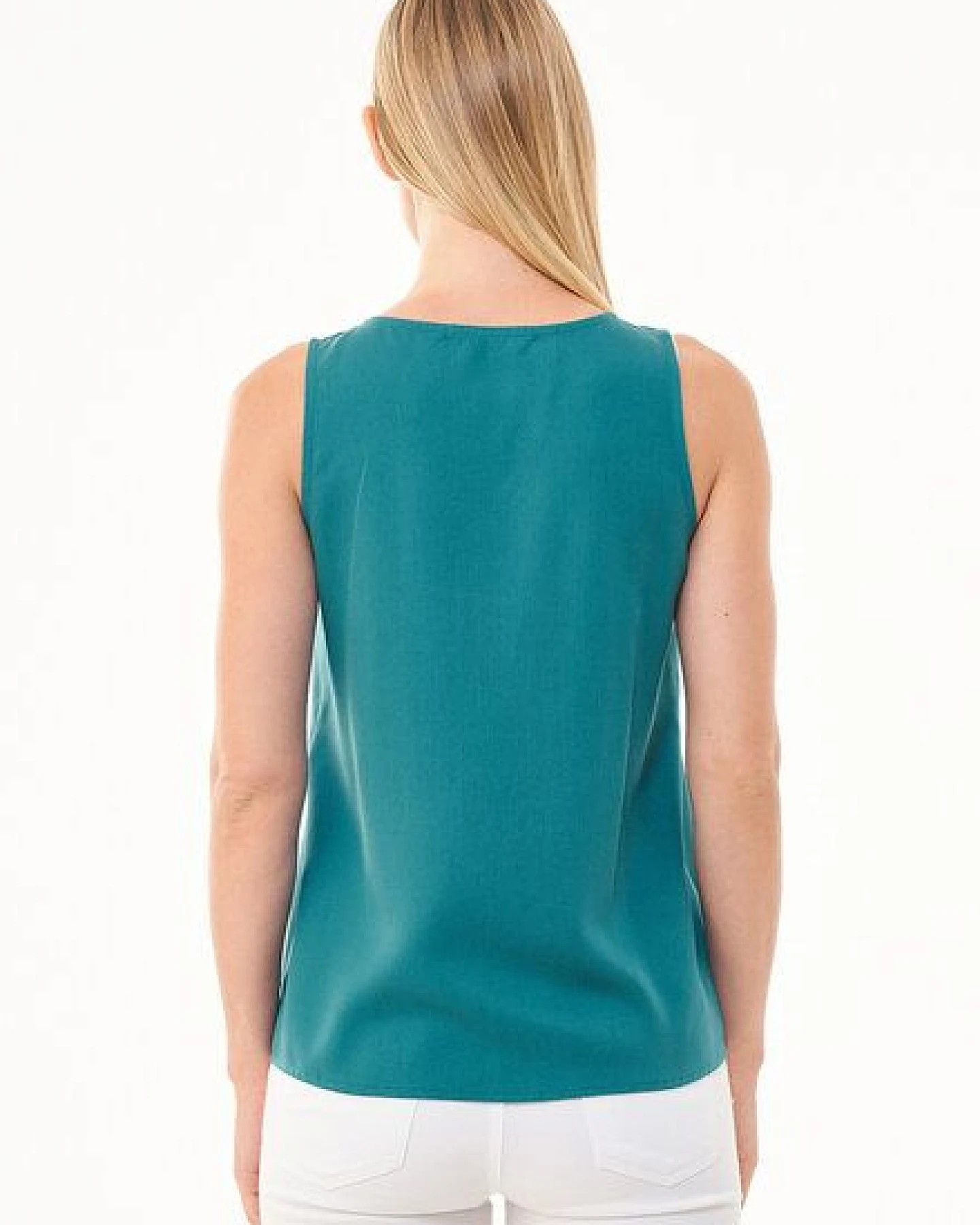 ORGANICATION Ärmellose Bluse aus TENCEL Lyocell – Ansicht 4