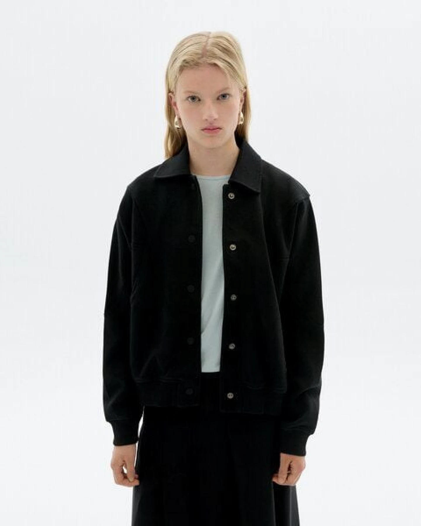 thinking mu Maisie Sweatjacke mit Druckknöpfen – Ansicht 4