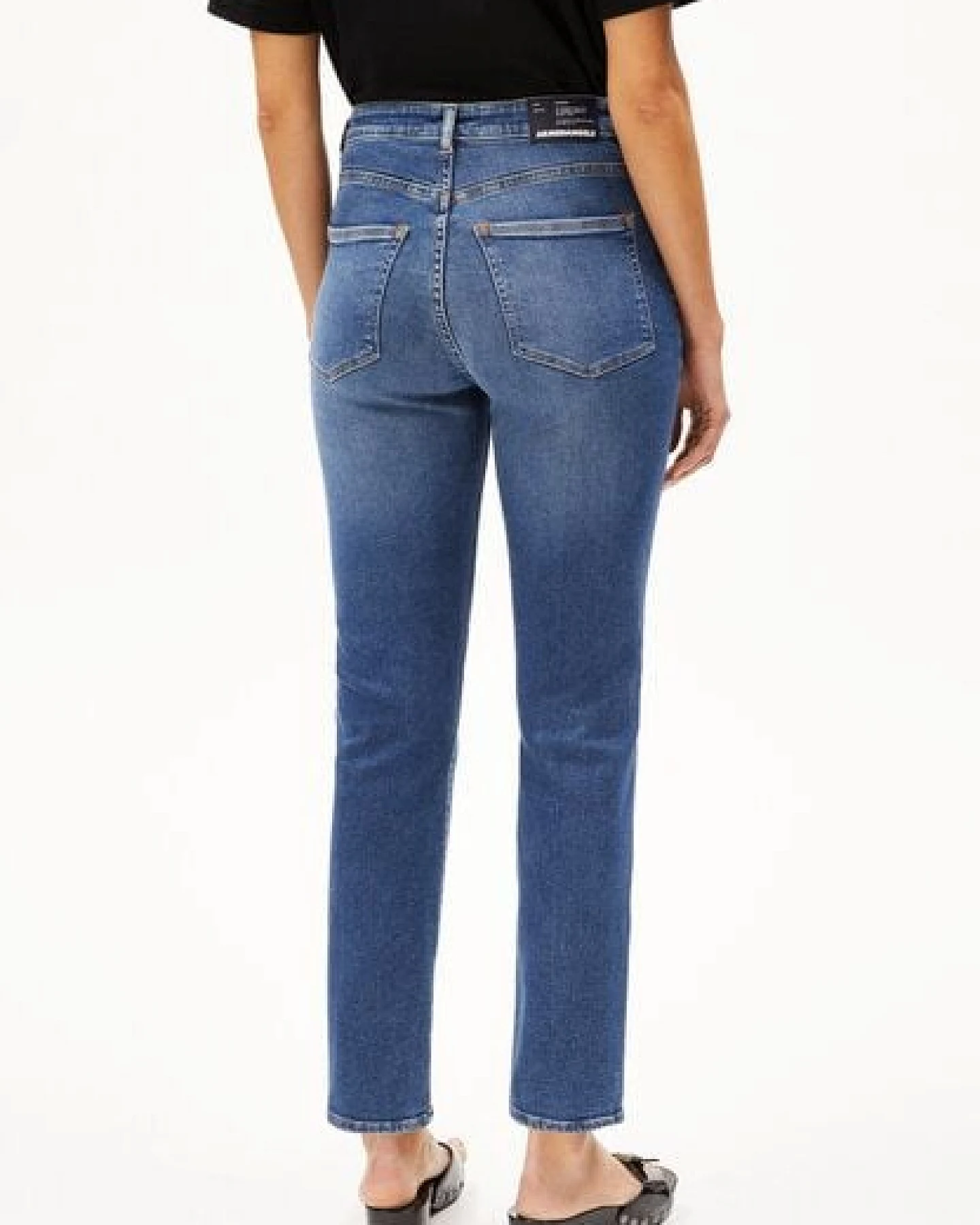 ARMEDANGELS LEJAANI Damen Slim Jeans Bio-Baumwoll Mix X-Stretch – Ansicht 2