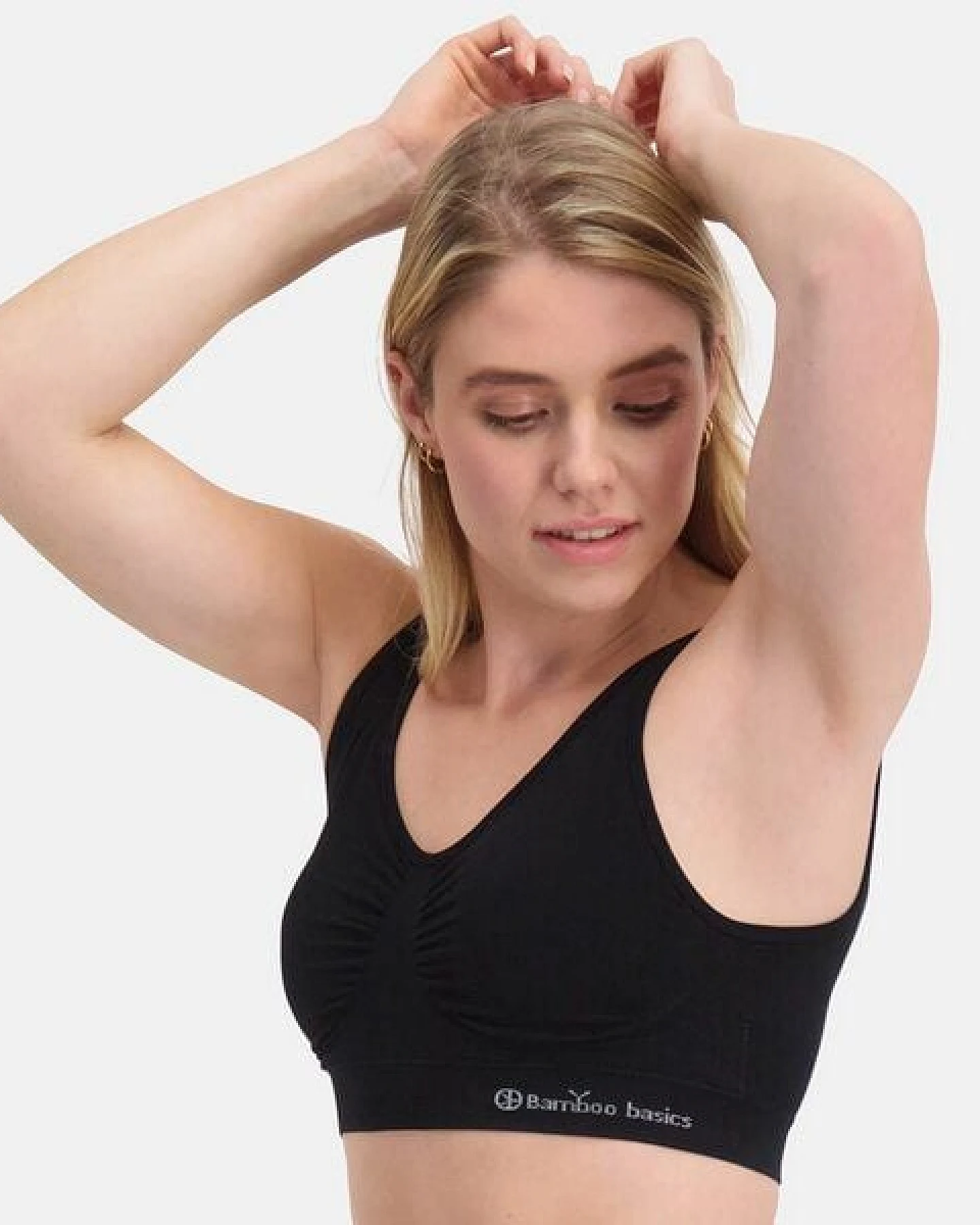 Bamboo Basics Nahtloser gepolsterter BH FLEUR mit Bambusviskose – Ansicht 4