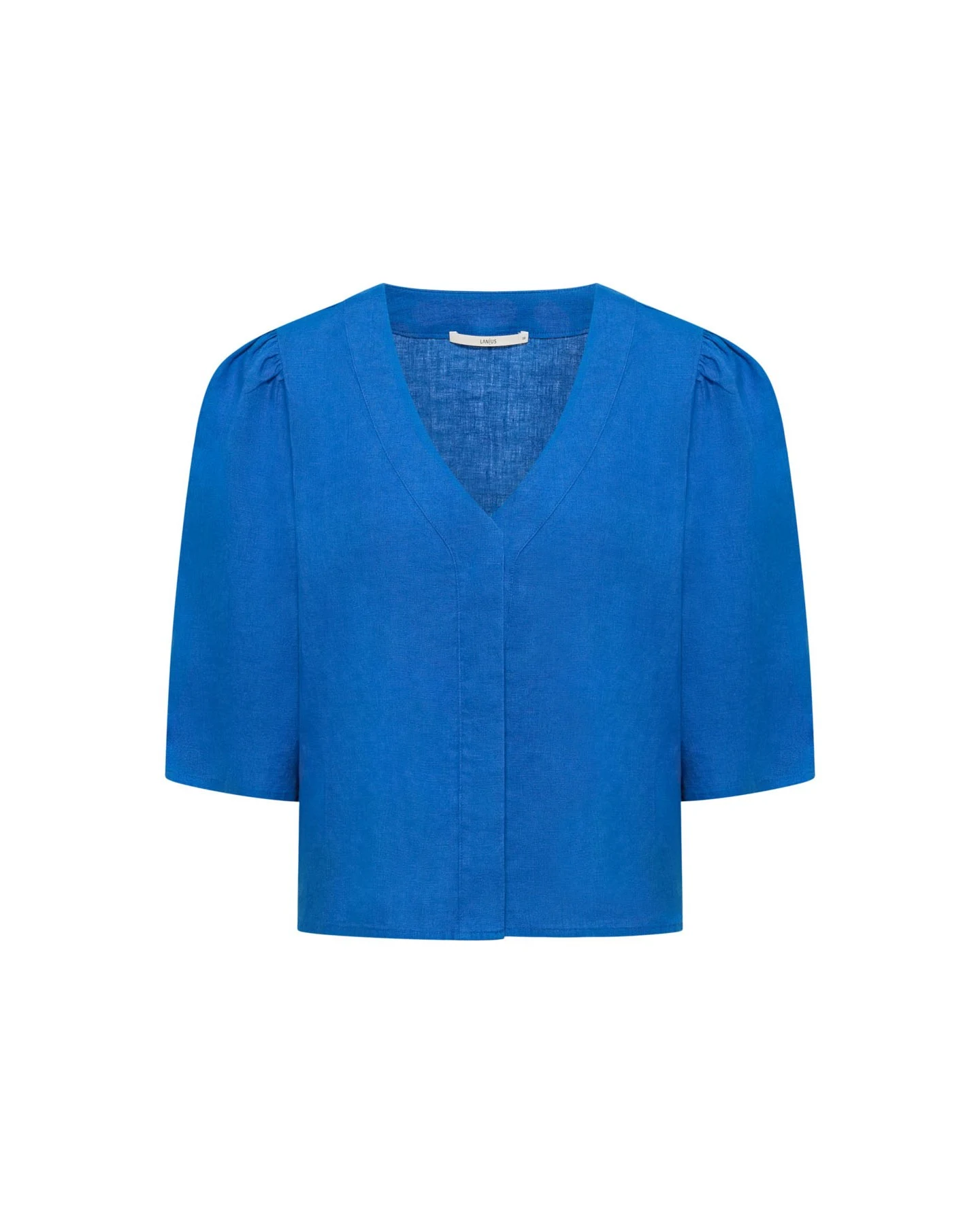 Bluse 3/4 Arm Blau – Ansicht 6