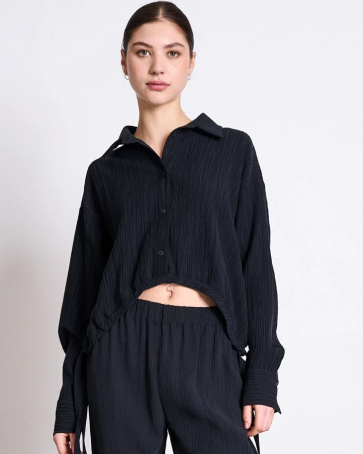Bluse Isted Clinkle Schwarz