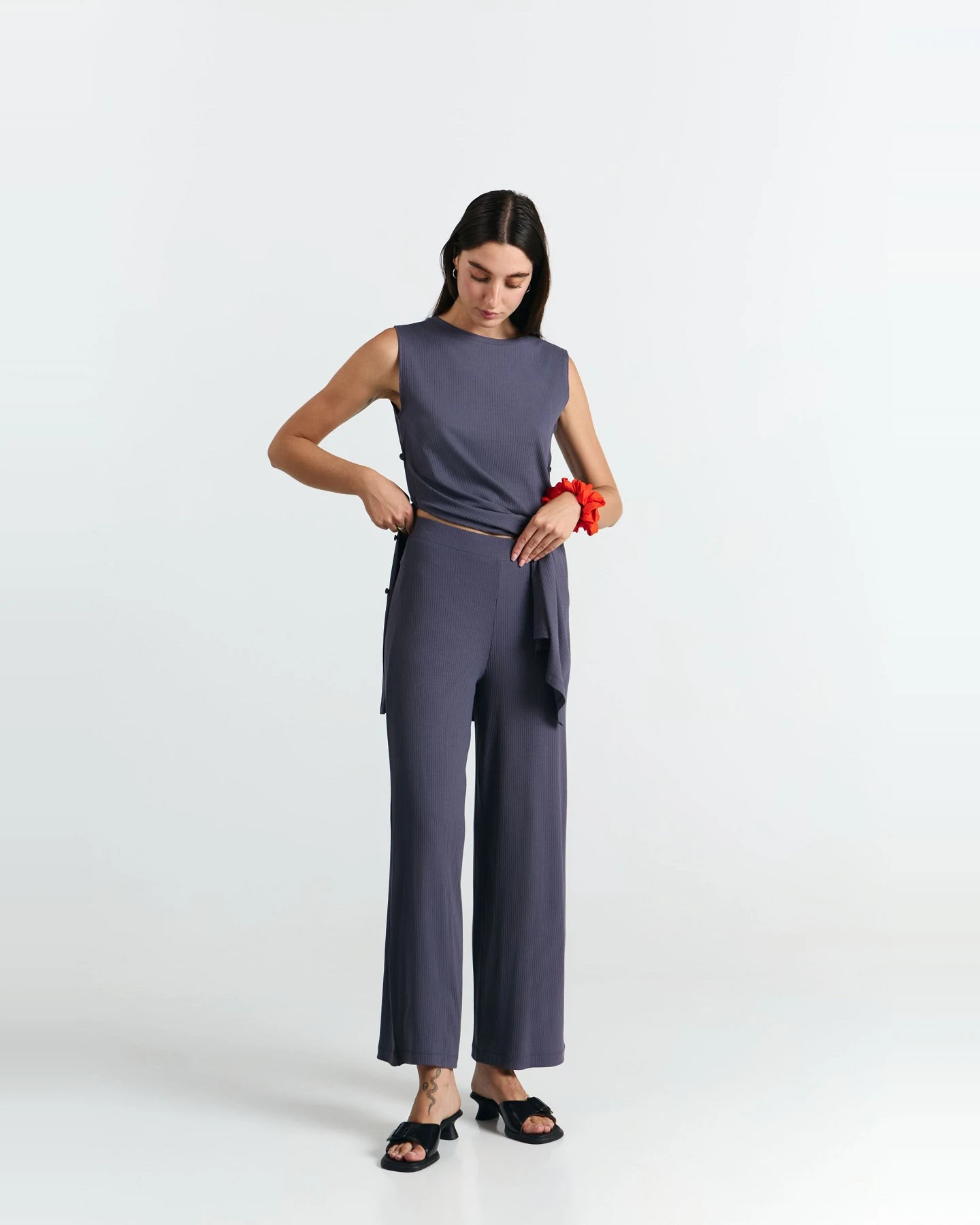Hose Llana Grau – Ansicht 2