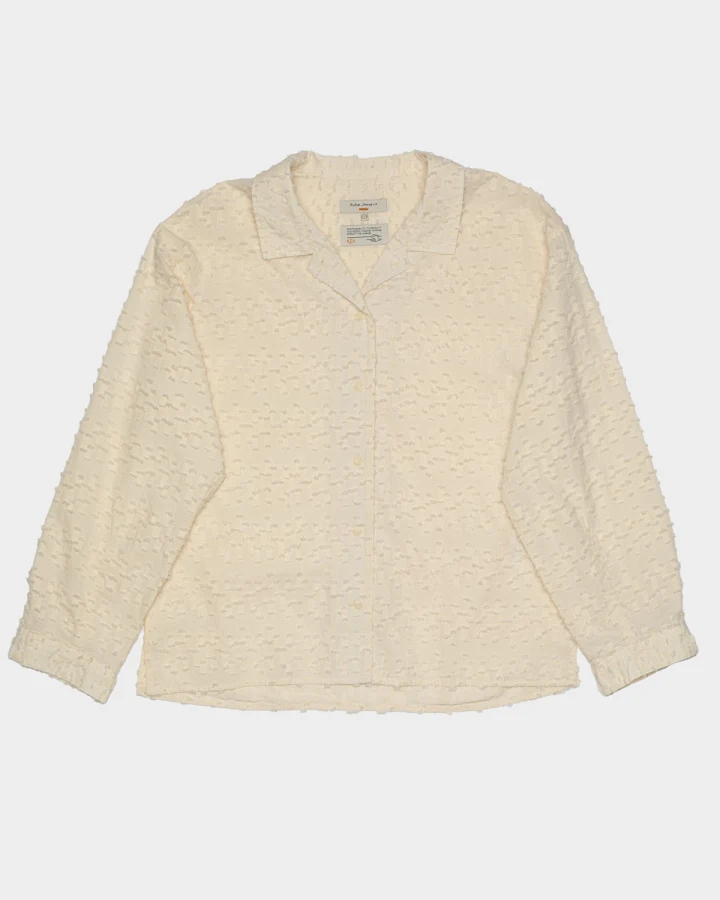 Hemd Juni Fringe Off White