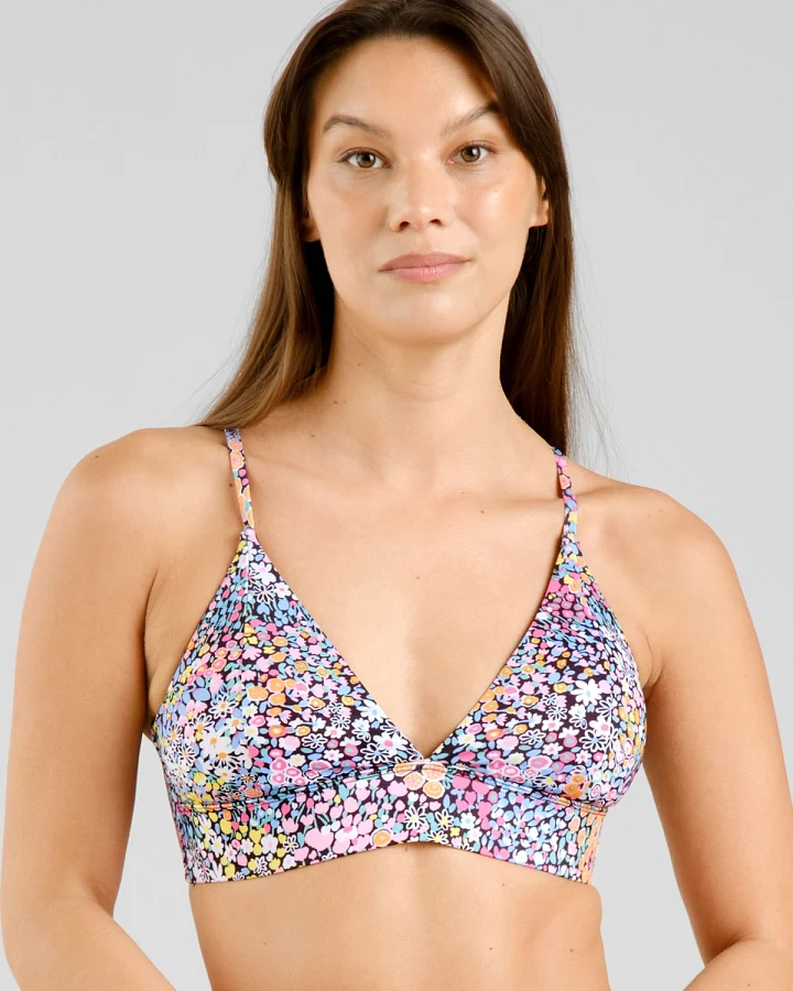 Bikini Top Alva Meadow Flowers Rosa
