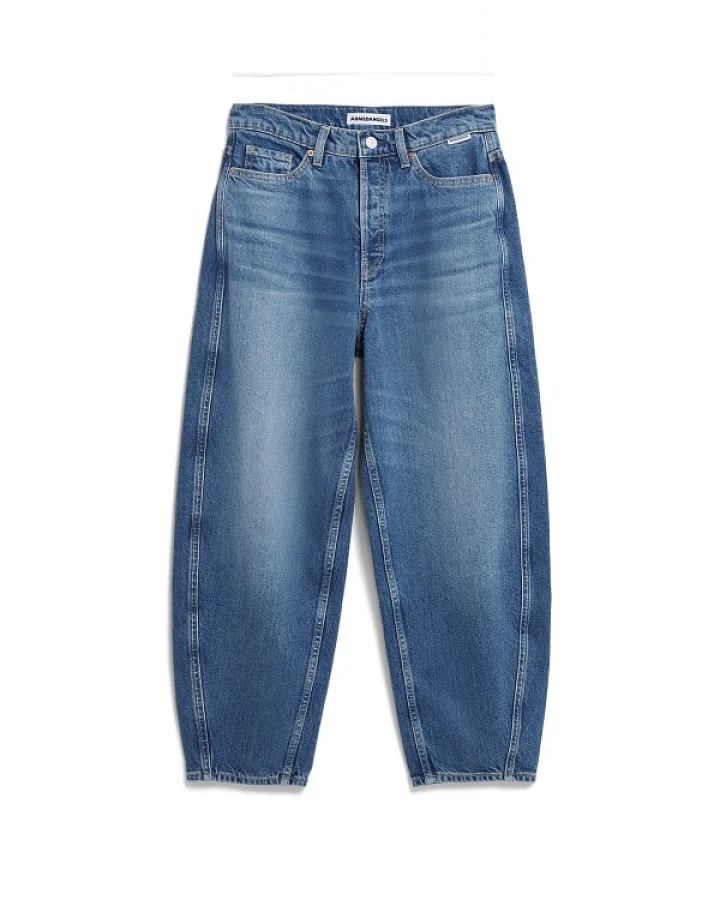 ARMEDANGELS - Women's Baarly Barrel Jeans - Jeans Gr 40-42 - Length: 32 blau
