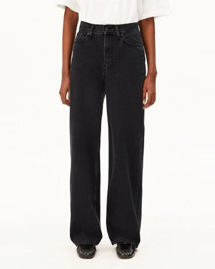 ARMEDANGELS ENIJAA Damen Jeans aus 100% recycelter Baumwolle Non Stretch