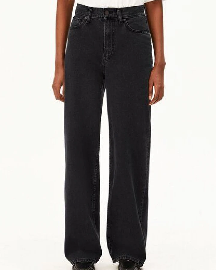 Produktseite: ARMEDANGELS ENIJAA Damen Jeans aus 100% recycelter Baumwolle Non Stretch