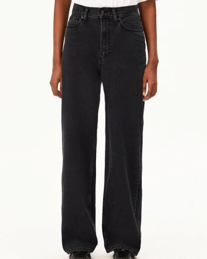 ARMEDANGELS ENIJAA Damen Jeans aus 100% recycelter Baumwolle Non Stretch
