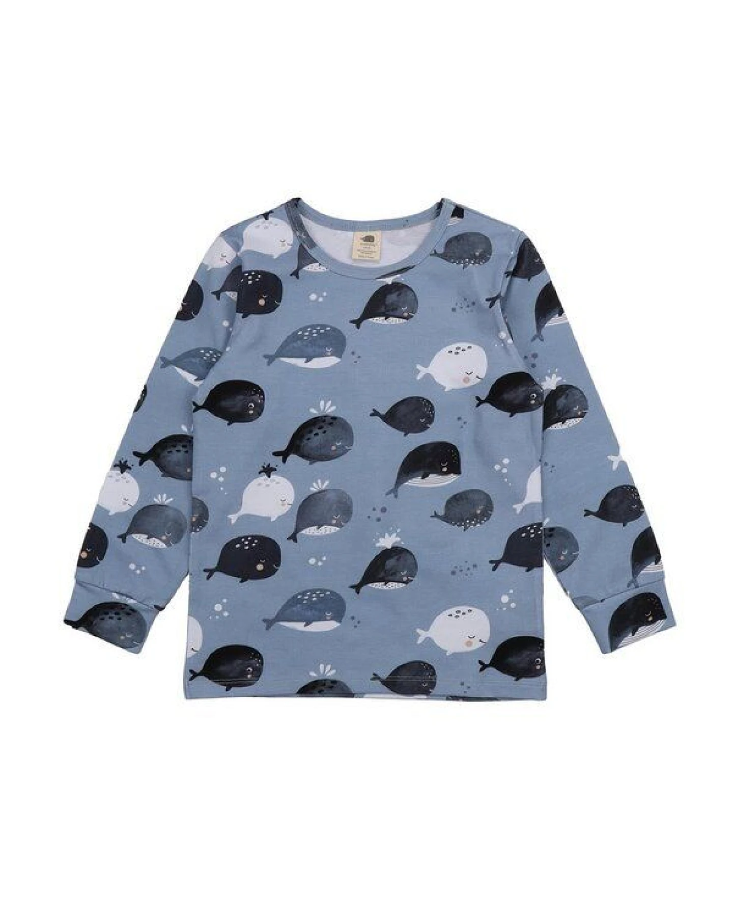 Walkiddy Cute Whales-Pyjama-Schlafanzug – Ansicht 3