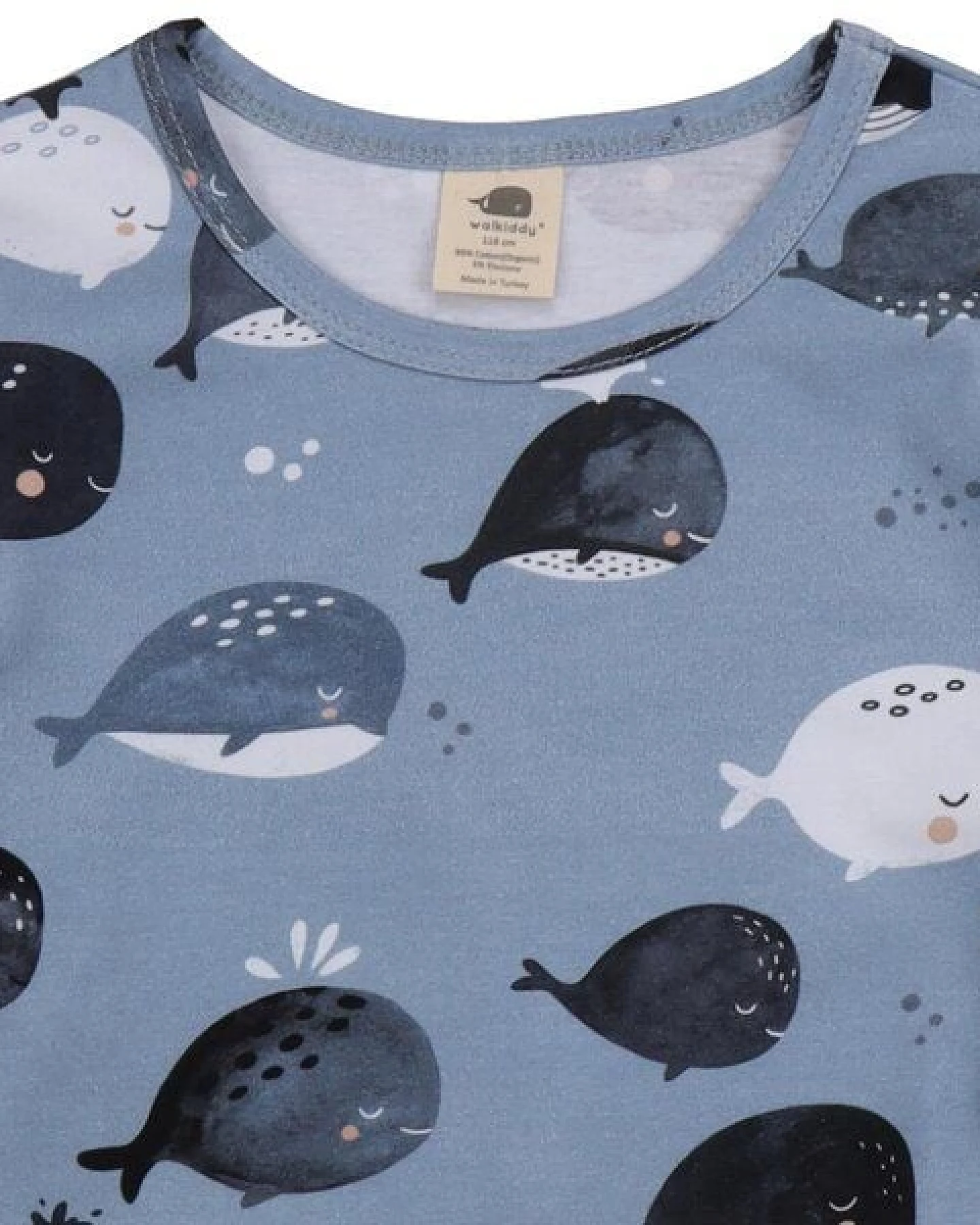 Walkiddy Cute Whales-Pyjama-Schlafanzug – Ansicht 4