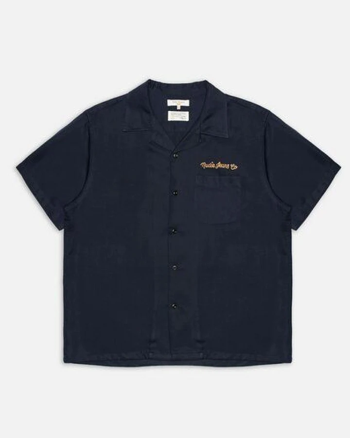 Nudie Jeans Bowlingshirt ARTHUR
