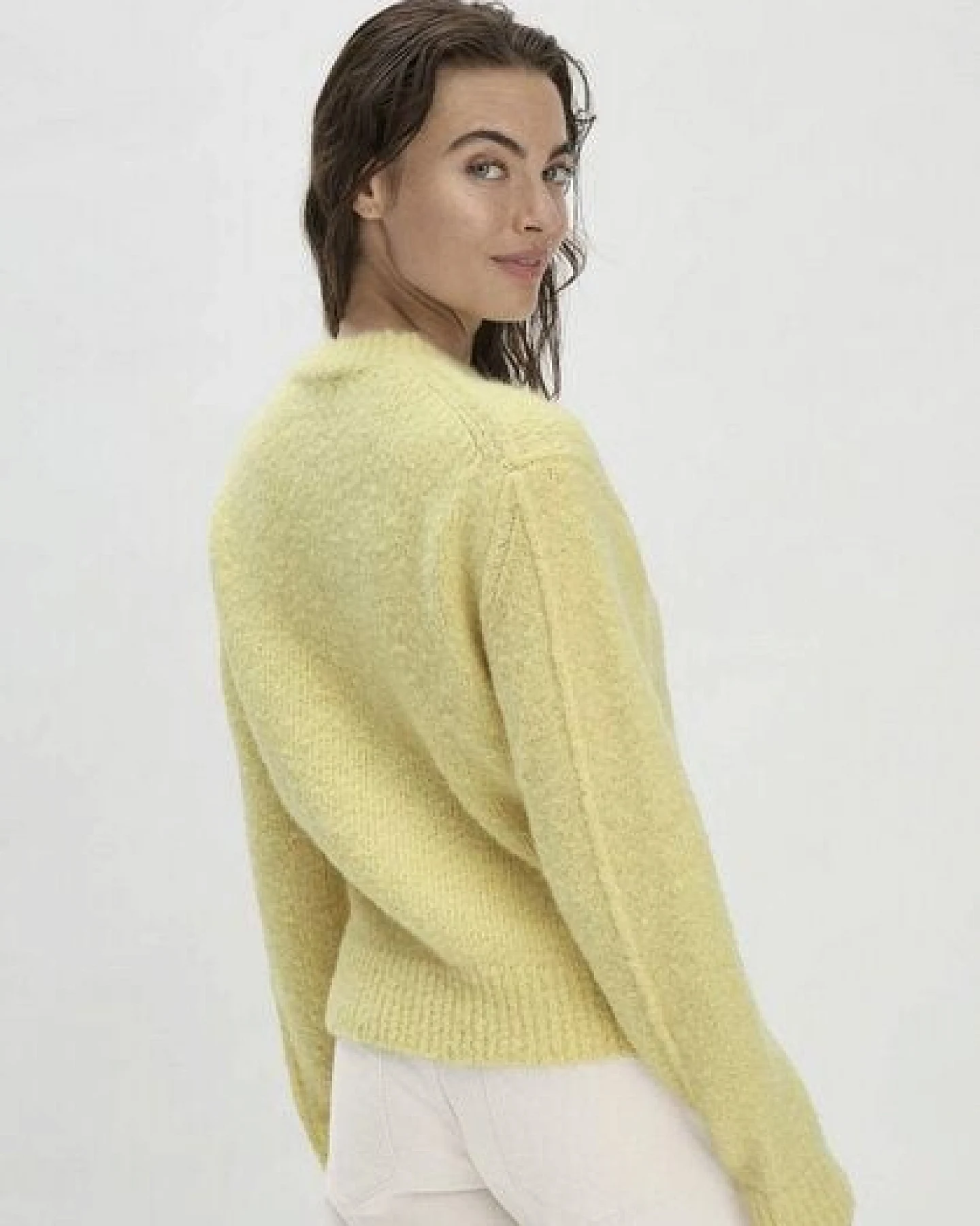 hessnatur Pullover Relaxed aus Alpaka mit Bio-Baumwolle – Ansicht 2