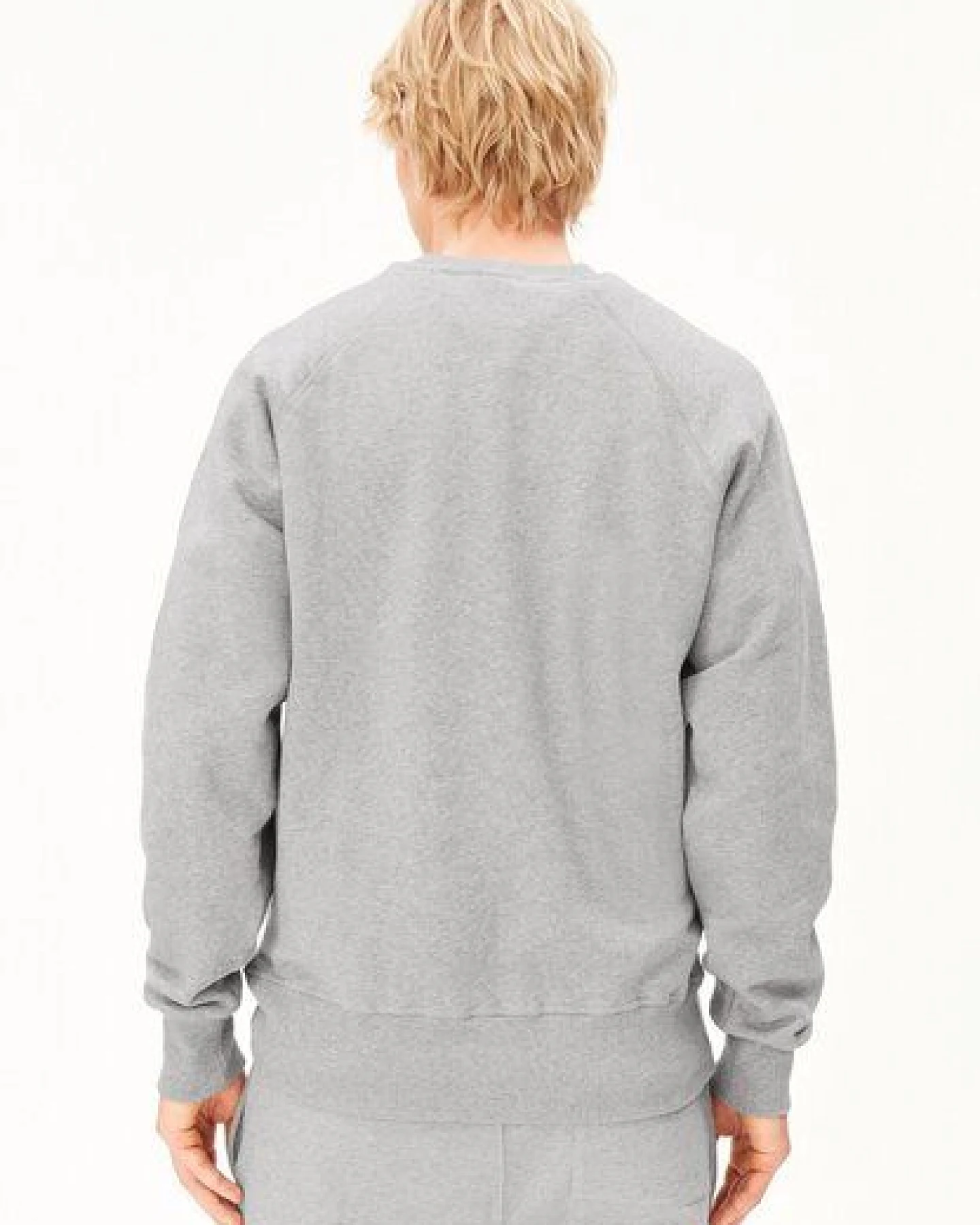ARMEDANGELS ICONIC Å JOAAN MELANGE Herren Sweatshirt aus Bio-Baumwolle – Ansicht 2