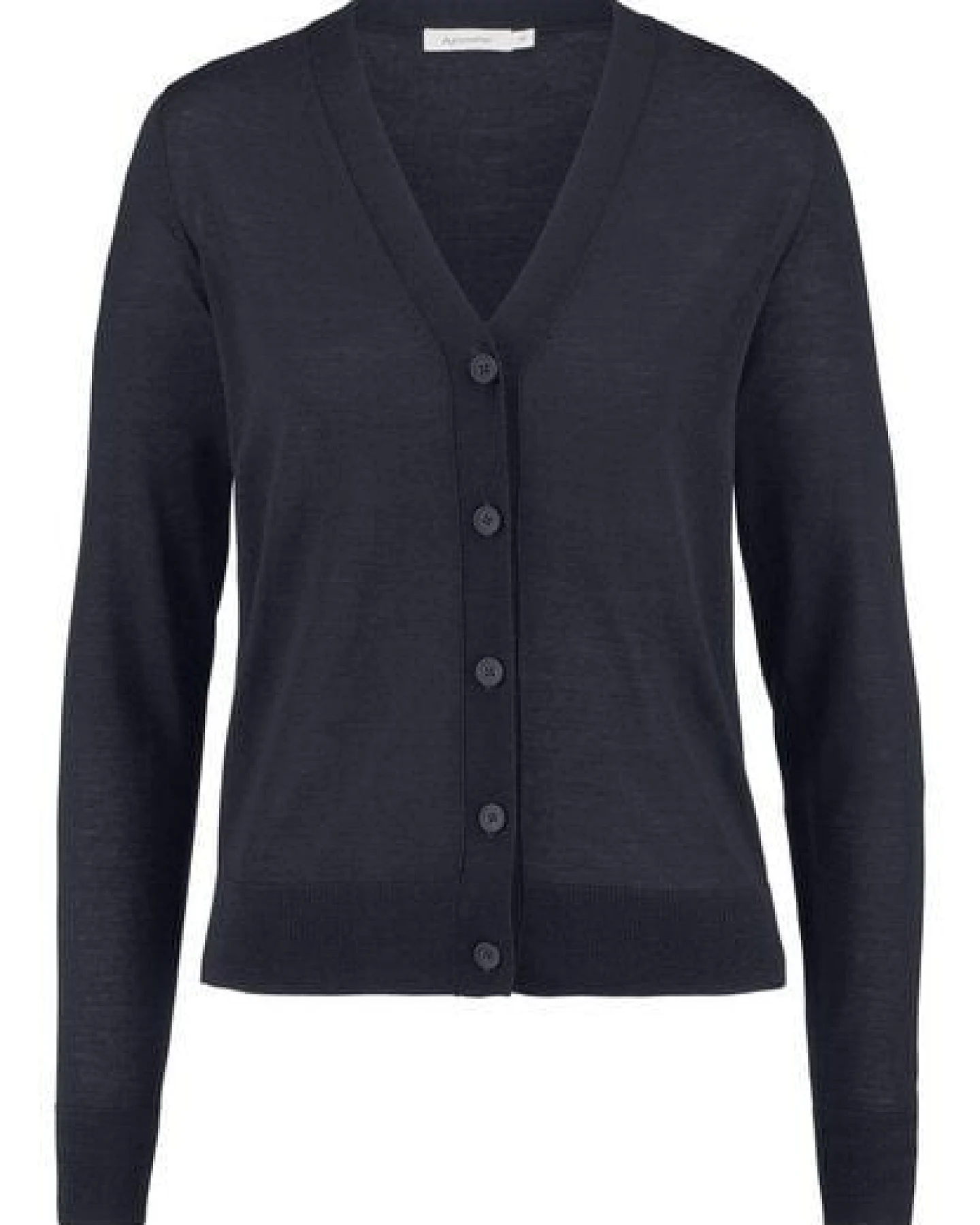 hessnatur Strickjacke Regular aus reiner Bio-Merinowolle – Ansicht 3
